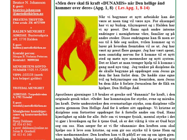 Menighetsblad høsten 2025