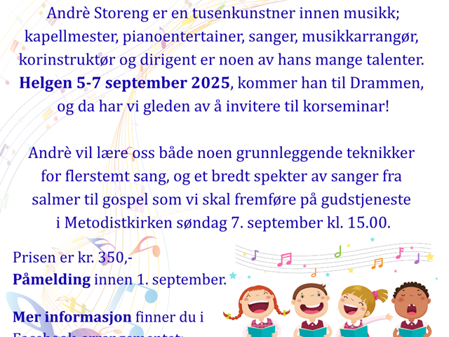 Korseminar med André Storeng 