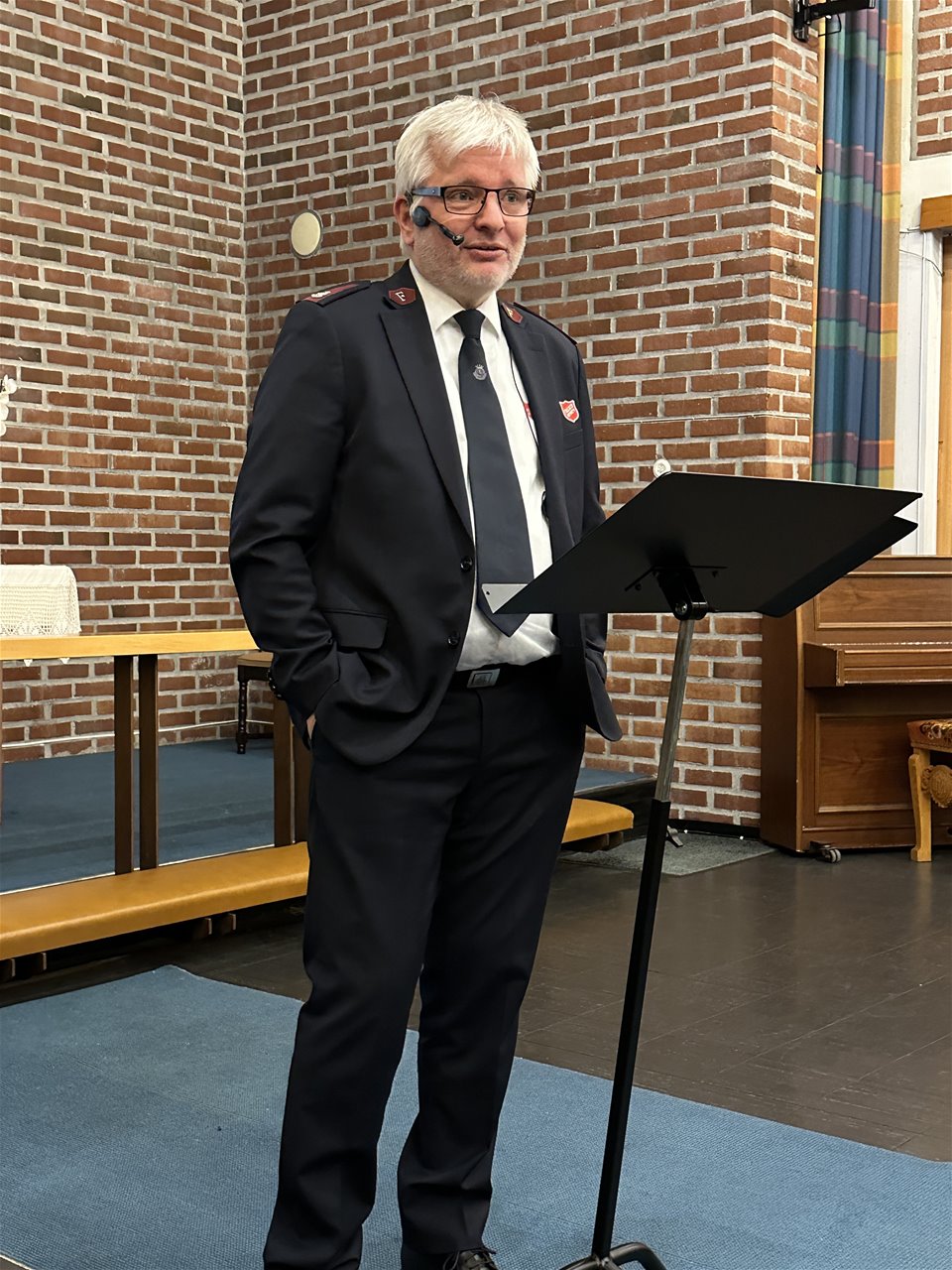 Felles påskedagsgudstjeneste med Frelsesarmeen