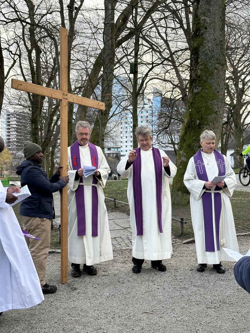 Økumenisk korsvandring i Stavanger