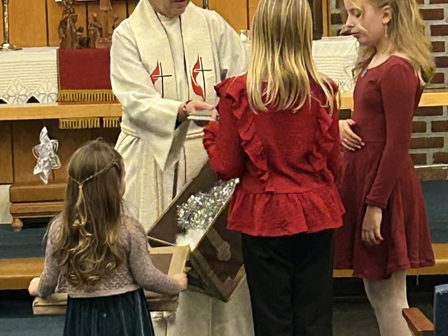 Flott gudstjeneste på julaften