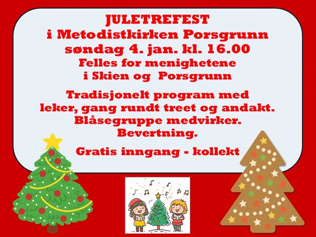 Felles julefest i Porsgrunn