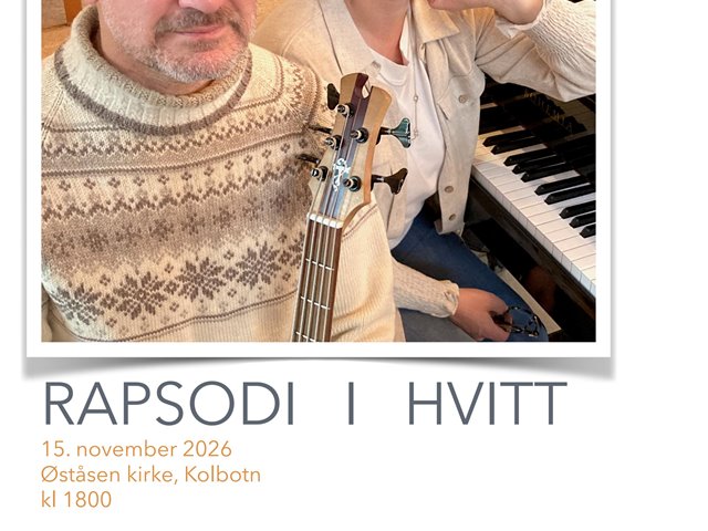 Konsert: Rapsodi i hvitt