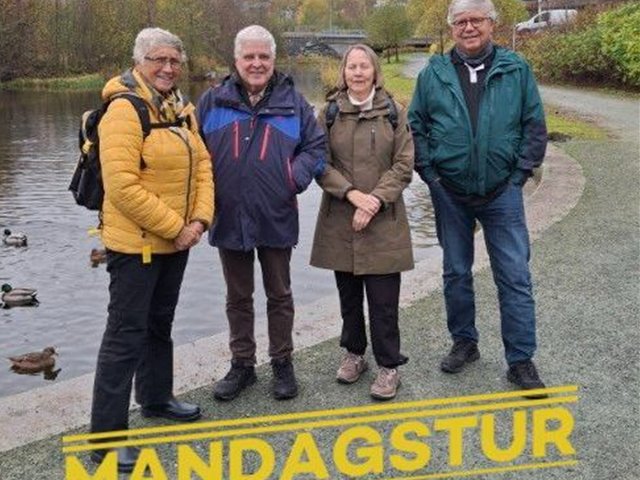 Mandagstur med juleavslutning