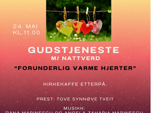 Pinsegudstjeneste m/ nattverd