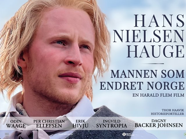 VI SLØYFER MØTET 6.APRIL og henviser til HAUGE-filmen kl 18:00 på Hønefoss kino. Billett kr. 100,-