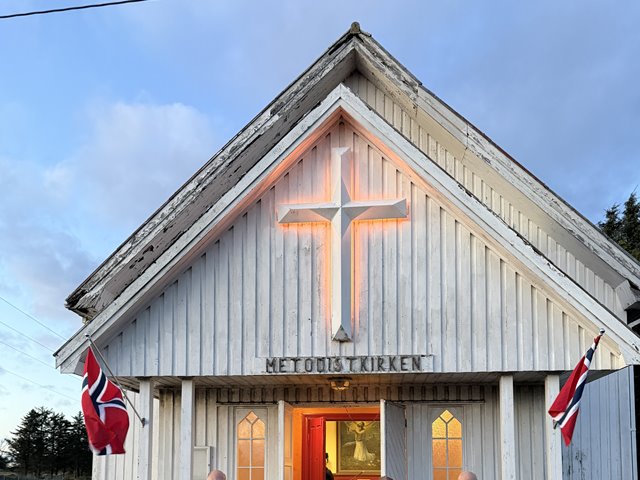 Sterk og vemodig avvigsling av Metodistkirken på Lista