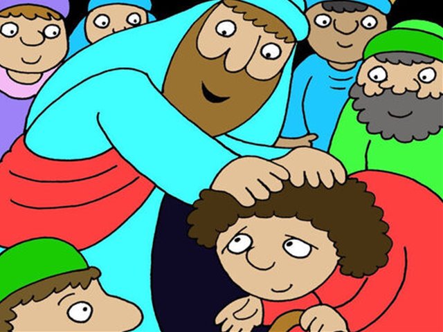 Jesus helbreder en kvinne på sabbaten