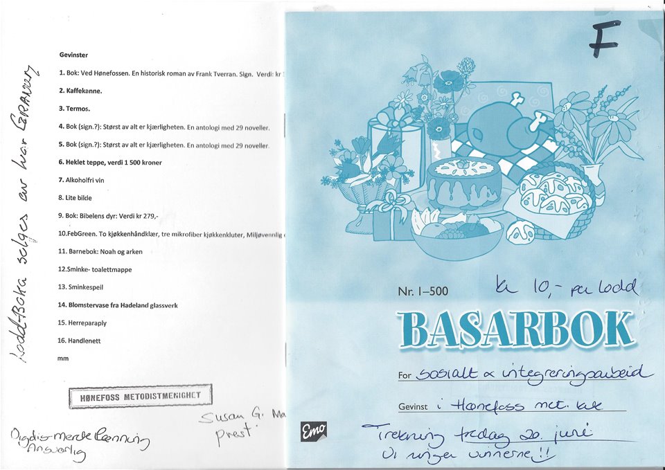 LOTTERI - TREKNING. Du kan fremdeles kjøpe lodd. VIPPS til 955 304 Skriv Basar og ditt tlfnr. i meldingen. TAKK for at du støtter! 