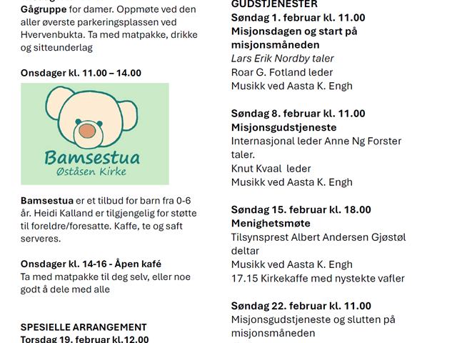 Helgenytt 13. februar 2026