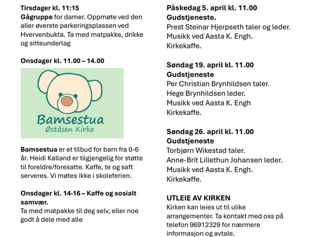 Helgenytt 10. april 2026