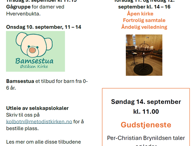 Helgenytt 5. september 2025