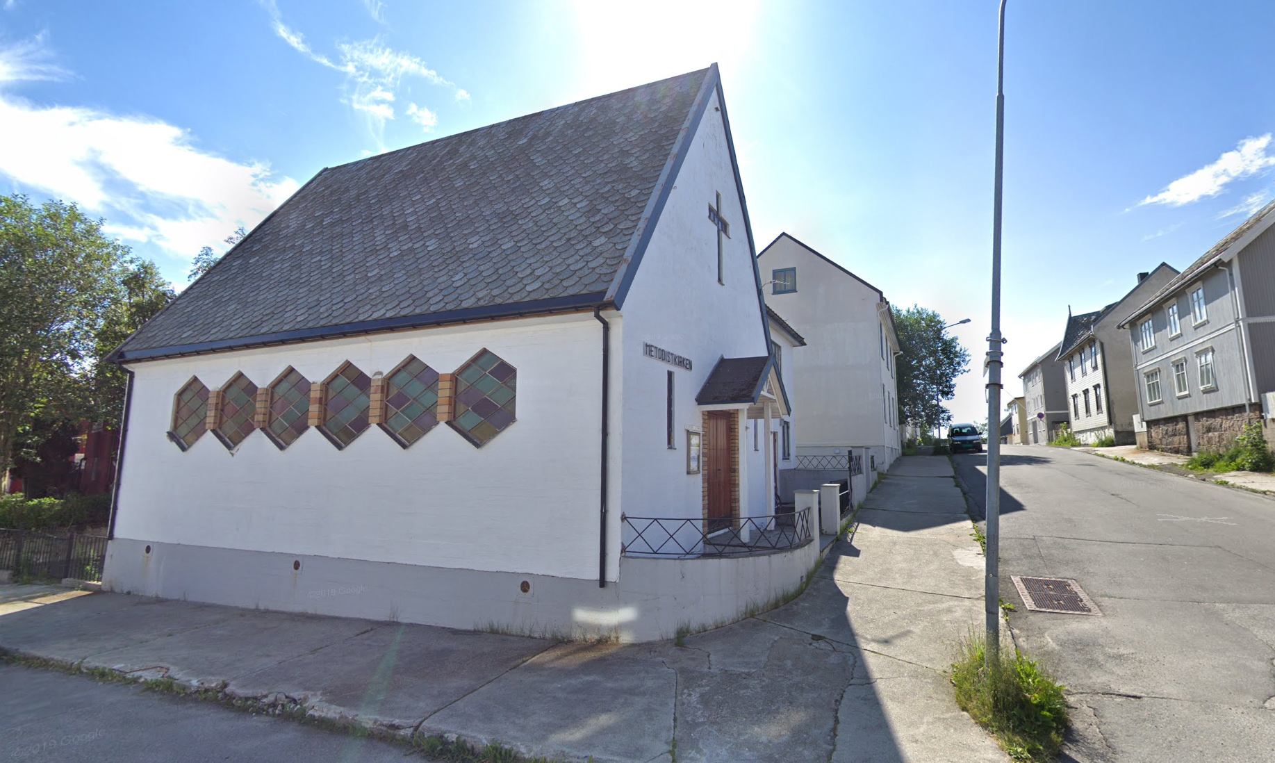 Summer open Methodist church