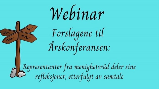 Webinar om forslagene til årskonferansen 2022